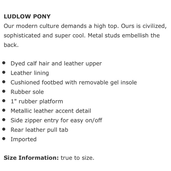 J/Slides ludlow pony hightops - Picture 4 of 10